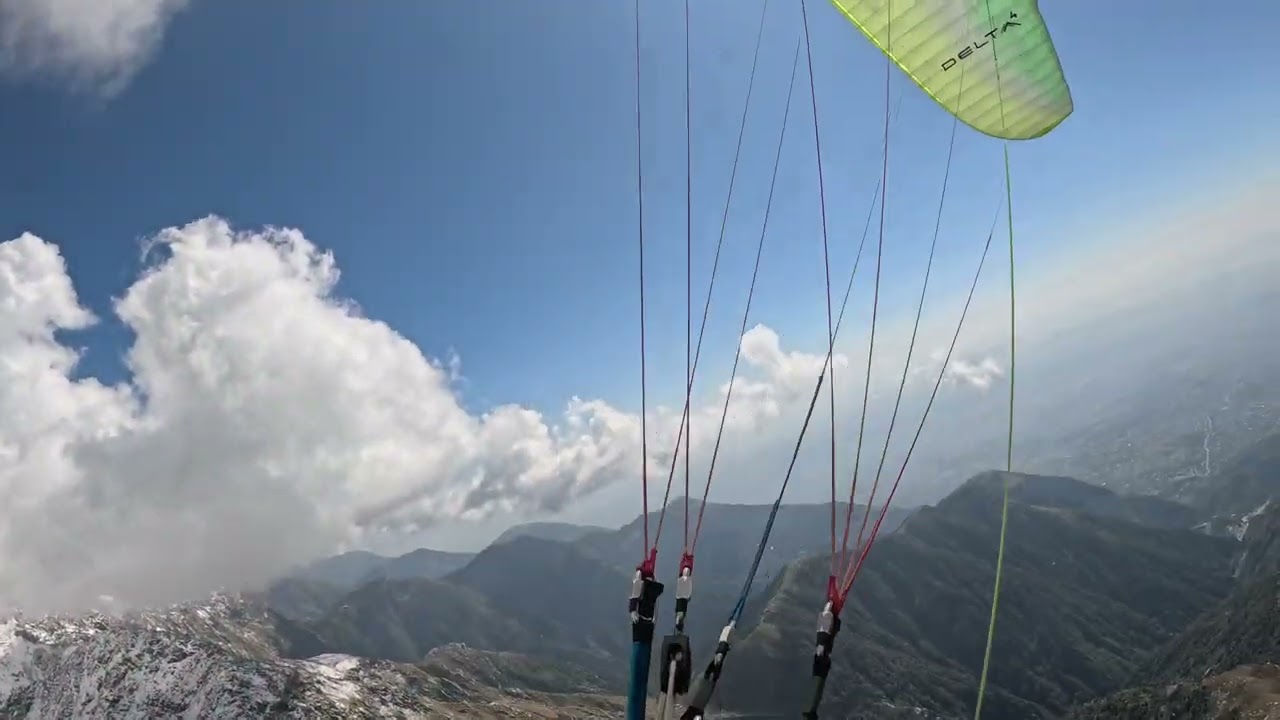 162km in 6 hours 14 minutes. my new record. from Bir Billing (Himalayas)