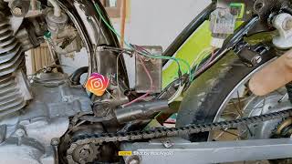 Merakit kabel pengapian megapro Tanpa Aki