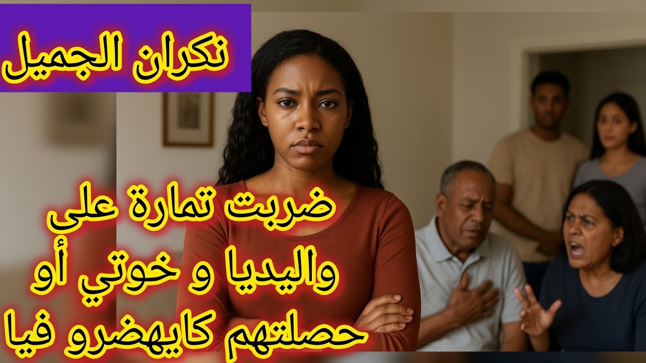 ضربت على واليديا الكرفي و عاونتهم فخوتي و كبرتهم و فالاخير حصلتهم كايهضرو فيا