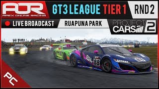Project CARS 2 | AOR GT3 League | PC Tier 1 | S10 | R2: Ruapuna