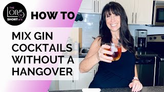 Cranberry Gin Cocktails - How to mix gin cocktails without a hangover