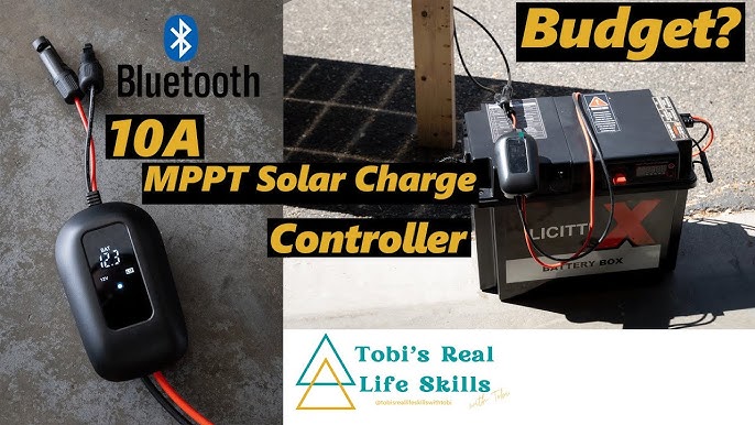 LiTime Solarladeregler mit Bluetooth Adapter 30A MPPT 12V/24V DC