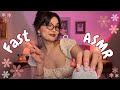 30+ Mins of Fast and Aggressive ASMR (Unpredictable Mouth Sounds, Mic Triggers, Trigger Assortment)