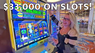 Gambling Over $33,000 On Slot Machines In Las Vegas! screenshot 4