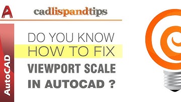 AutoCAD Tip : Formulas to Fix Viewport Scale in AutoCAD