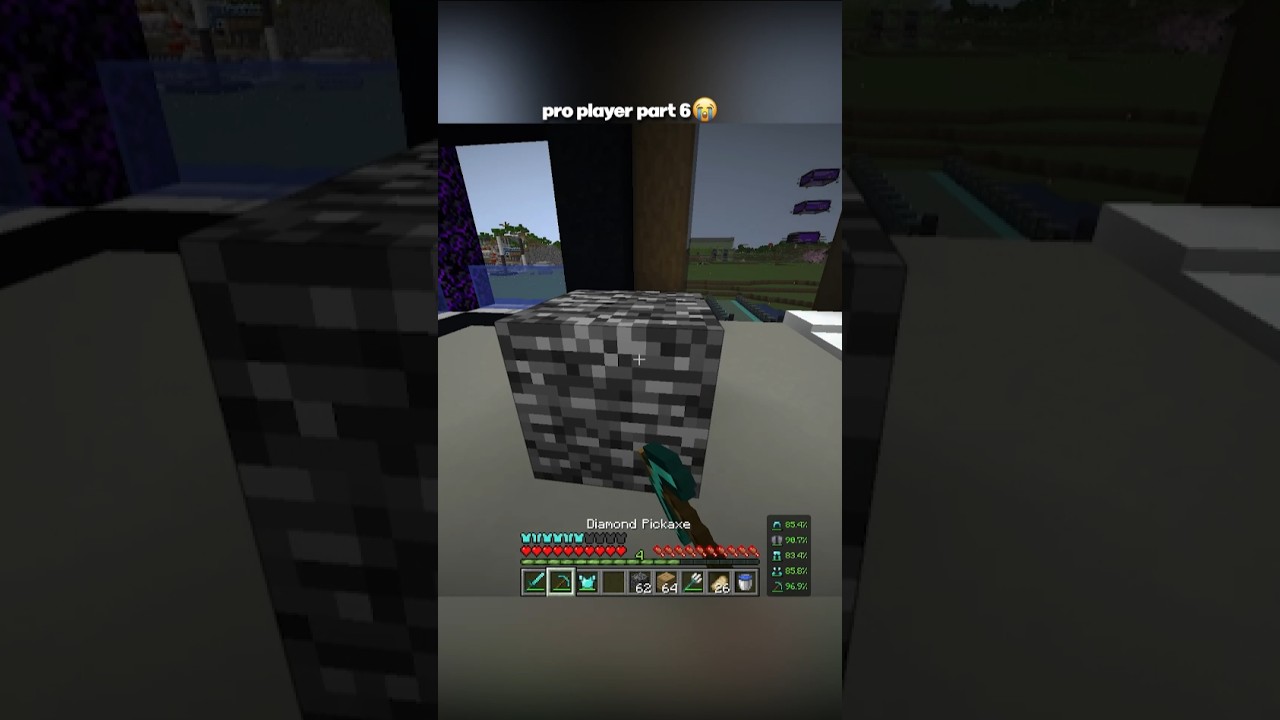 how get bedrock in Minecraft ☺️👍 #minecraft #funnyvideo #shorts #minecrafthumor
