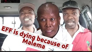 EFF MEMBERS not happy with Malema and EFF