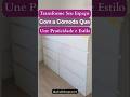 Cômoda com 4 gavetas ‐ #achadinhos #achadinhospravoc6 #shopee #moveisplanejados #achadinhosdashopee