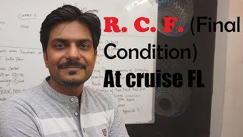 R.C.F (final condition)... at cruise FL