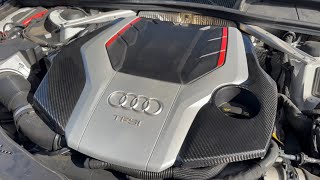 Audi S5 B9 034 Carbon Fiber Installation Full and detailed guide