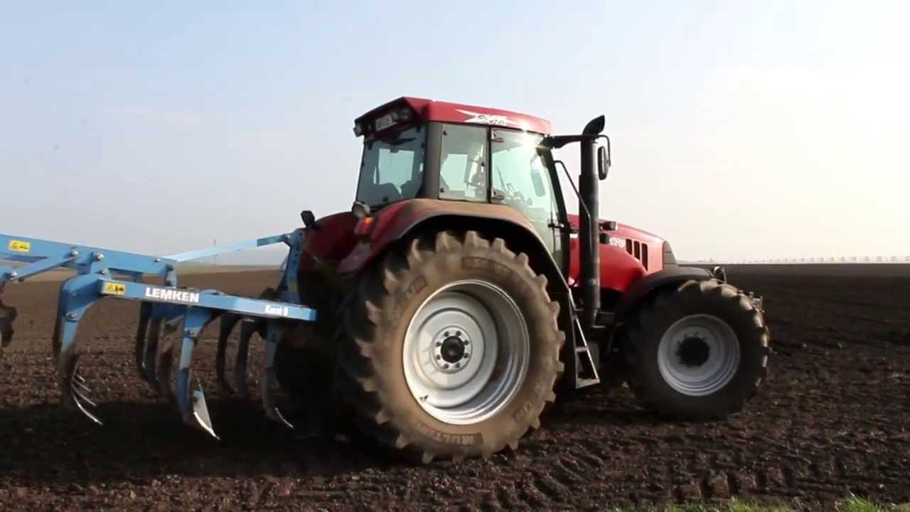 Case IH CVX 170 mit LEMKEN Karat 9