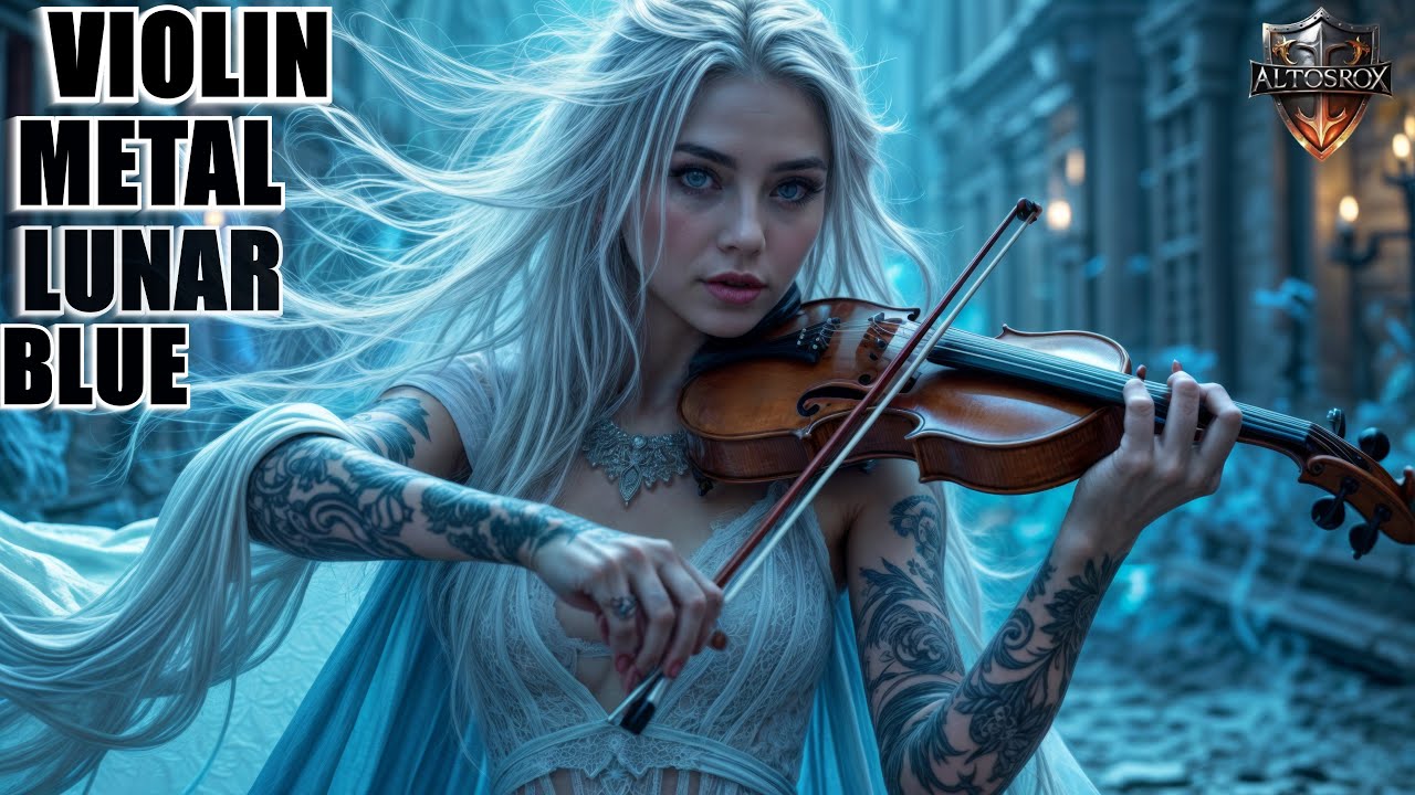 🎻 Violin + Metal + Piano🎸 Bass – Lunar Blue Theme Music - YouTube