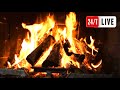 🔥 FIREPLACE 4K (LIVE 24/7). Relaxing Fireplace with Burning Logs and Crackling Fire Sounds