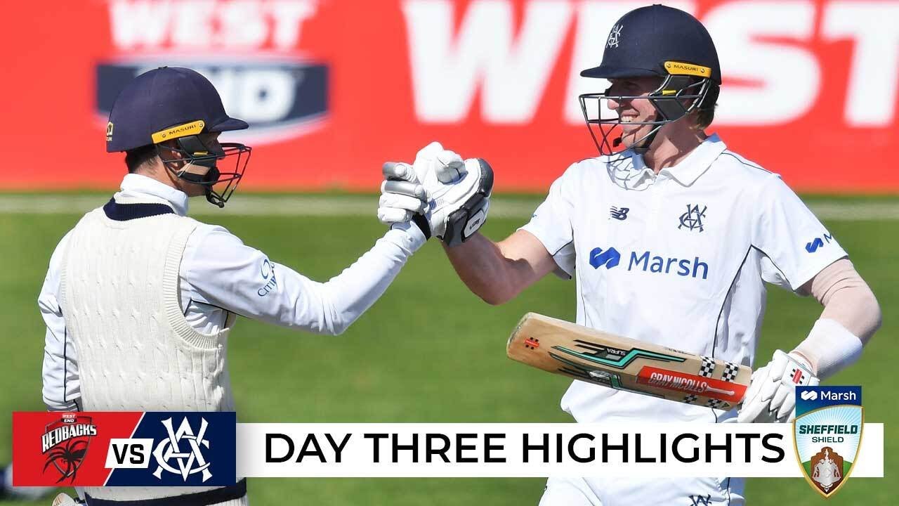 Handscomb's century sets up big Victoria lead | Sheffield Shield 2022-23