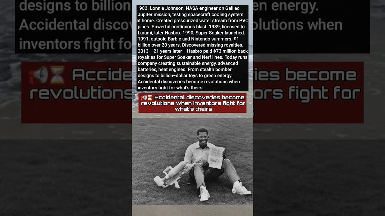 ⏳️🚀Accidental discoveries become revolutions when inventors fight for what's theirs