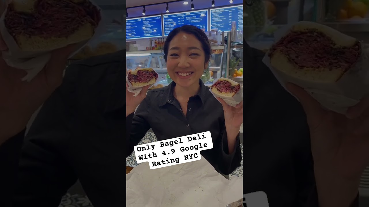 Only 4.9 google rated bagel deli NYC Broad Nosh 