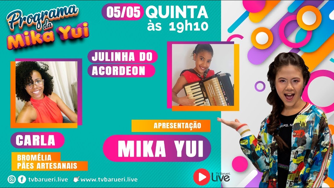 Julinha Do Acordeon E Carla – Bromélia Pães Artesanais | Programa Da Mika Yui