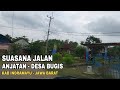 Suasana jalan anjatan  desa bugis kab indramayu jawa barat