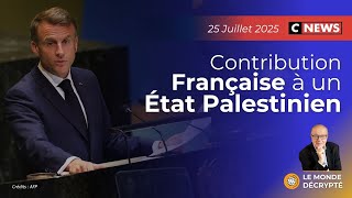 Contribution française à un État palestinien 🇫🇷🇵🇸