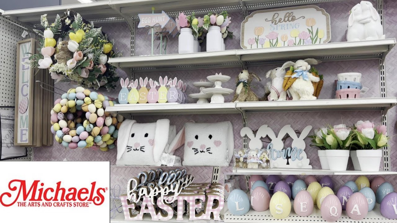 Easter at Micheals 2023* Easter Decor 2023*Spring Decor 2023*Micheals