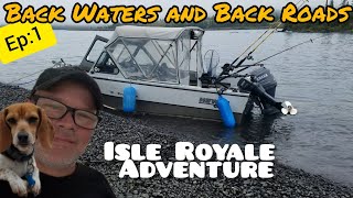 Ep:1 Isle Royale on a 16FT Fishing Boat | 50Mile Open Water Crossing