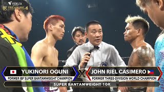 JOHN RIEL CASIMERO (PHILIPPINES) vs YUKINORI OGUNI (JAPAN) FULL FIGHT