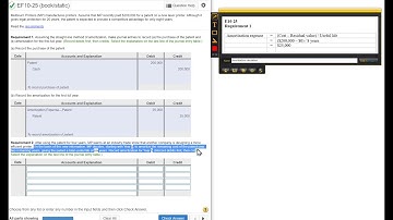 Exercise 10-25 Purchase an Intangible Asset, Record Amortization, 13th Edition