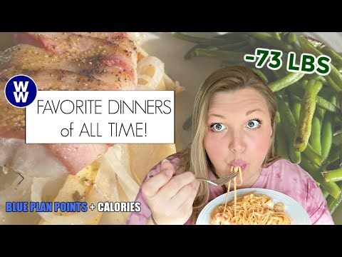 FAVORITE WW DINNERS Of ALL TIME Healthy Fast Easy Dinner Recipes WW Points Calories