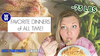 FAVORITE WW DINNERS of ALL TIME! Healthy Fast Easy Dinner Recipes | WW Points + Calories