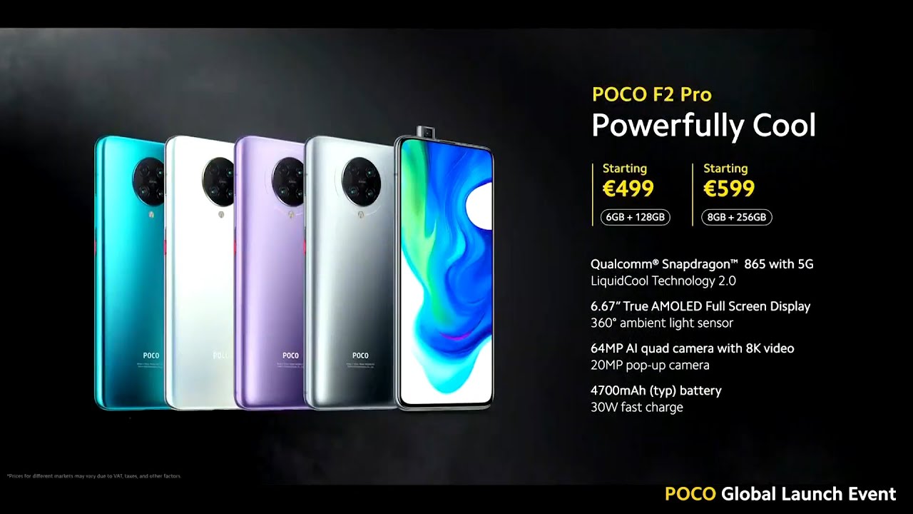 Poco F2 Pro Launching Event Live