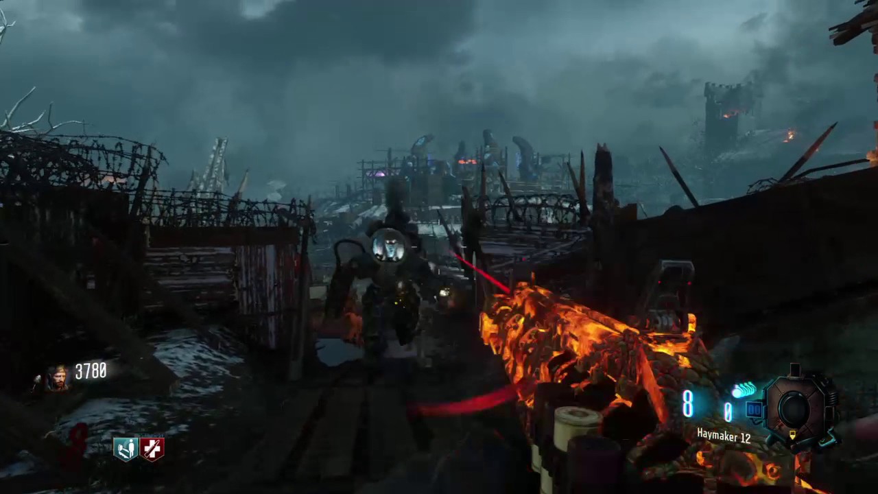 CRAZY CLUTCH on Origins remastered (Black Ops 3 Zombies Chronicles gameplay )