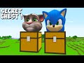 What is INSIDE of TALKING TOM and SONIC CHEST in MINECRAFT - Gameplay - Coffin Meme