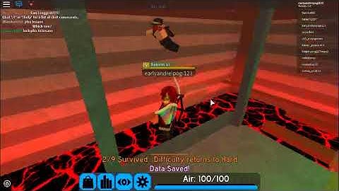 Roblox [flood escape 2] hacker