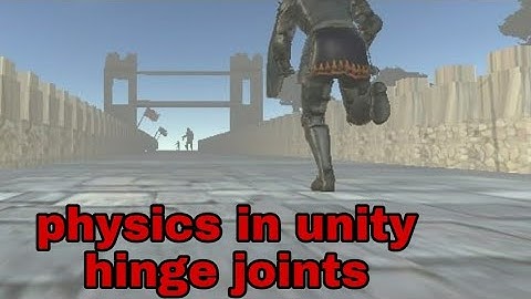 Unity physics tutorial part-6 2021.hinge joints #unity #madewithunity
