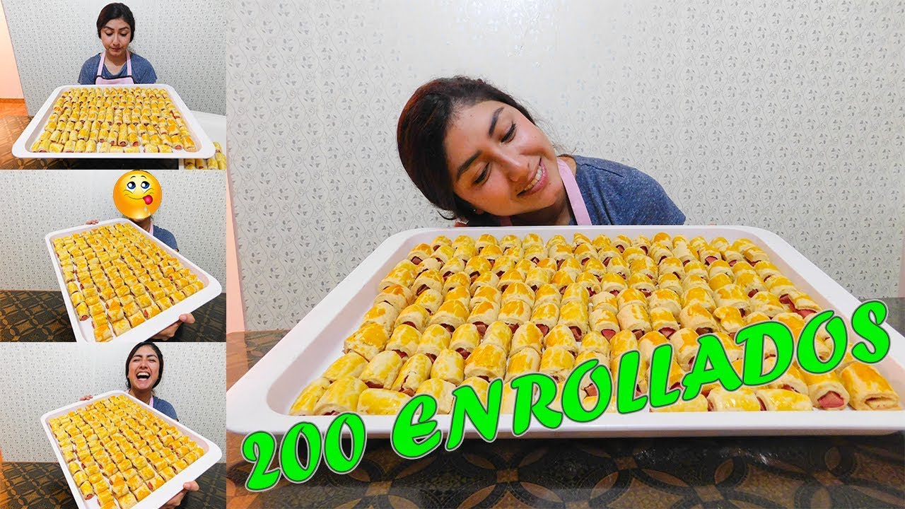 SÚPER RECETA ENROLLADOS DE HOT DOG