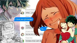 BNHA Text || I Can&#39;t Let You Say Yes || One shot || Izuocha