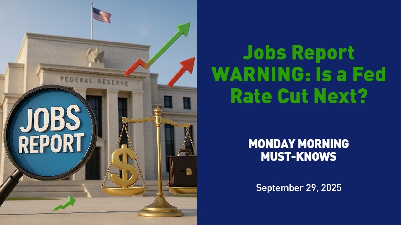 Jobs Report WARNING: Is a Fed Rate Cut Next? - YouTube