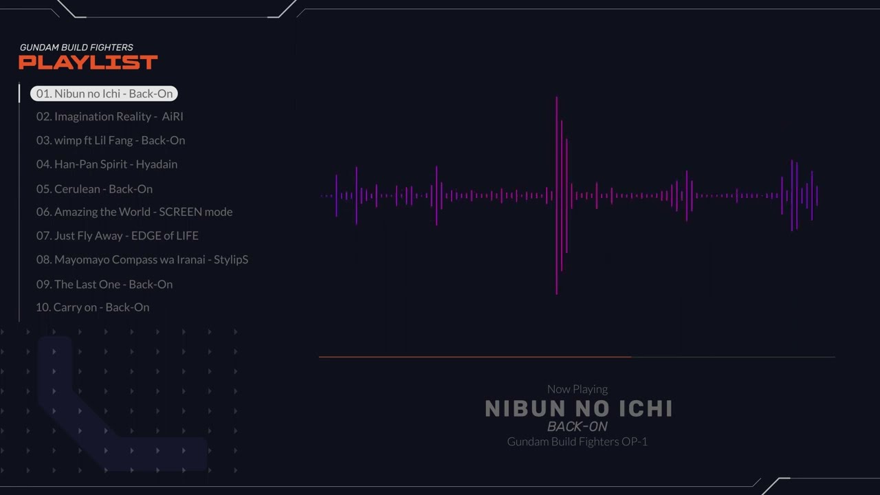 🎧 Gundam Build Fighters / Try - Opening & Ending Songs Playlist 🎧