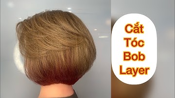 Chia sẻ cắt tóc BOB LAYER, Bob Graduation | Quang Saker