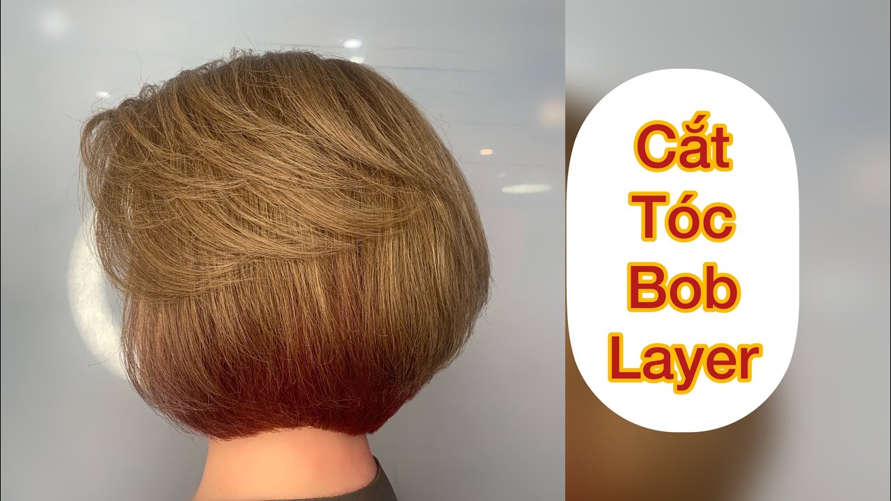 Chia sẻ cắt tóc BOB LAYER, Bob Graduation | Quang Saker - YouTube
