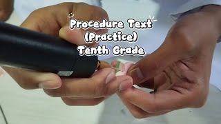 Procedure Text Practice - How to make a keychain 