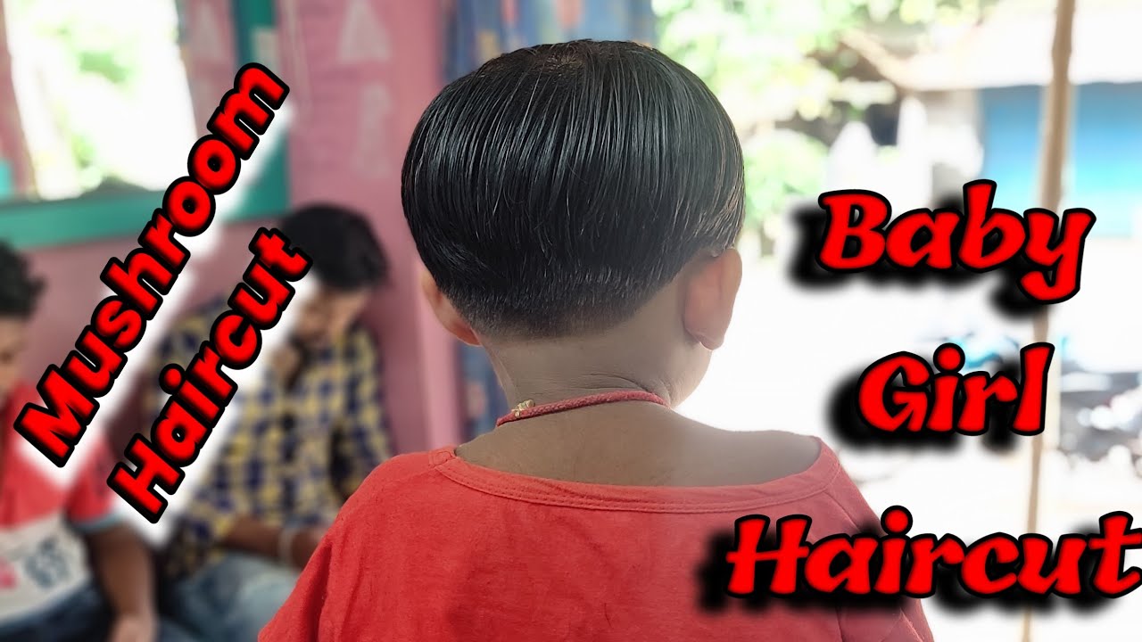 Baby Girl mushroom Haircut Girl Haircut Tutorial Most Popular