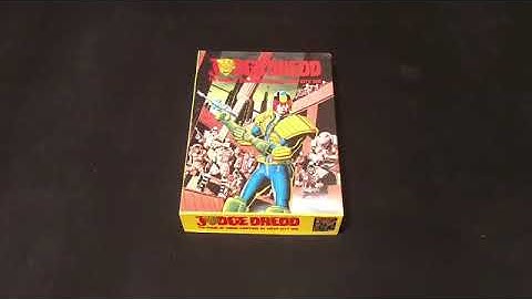 Judge Dredd (1982) Board Game - How To Play