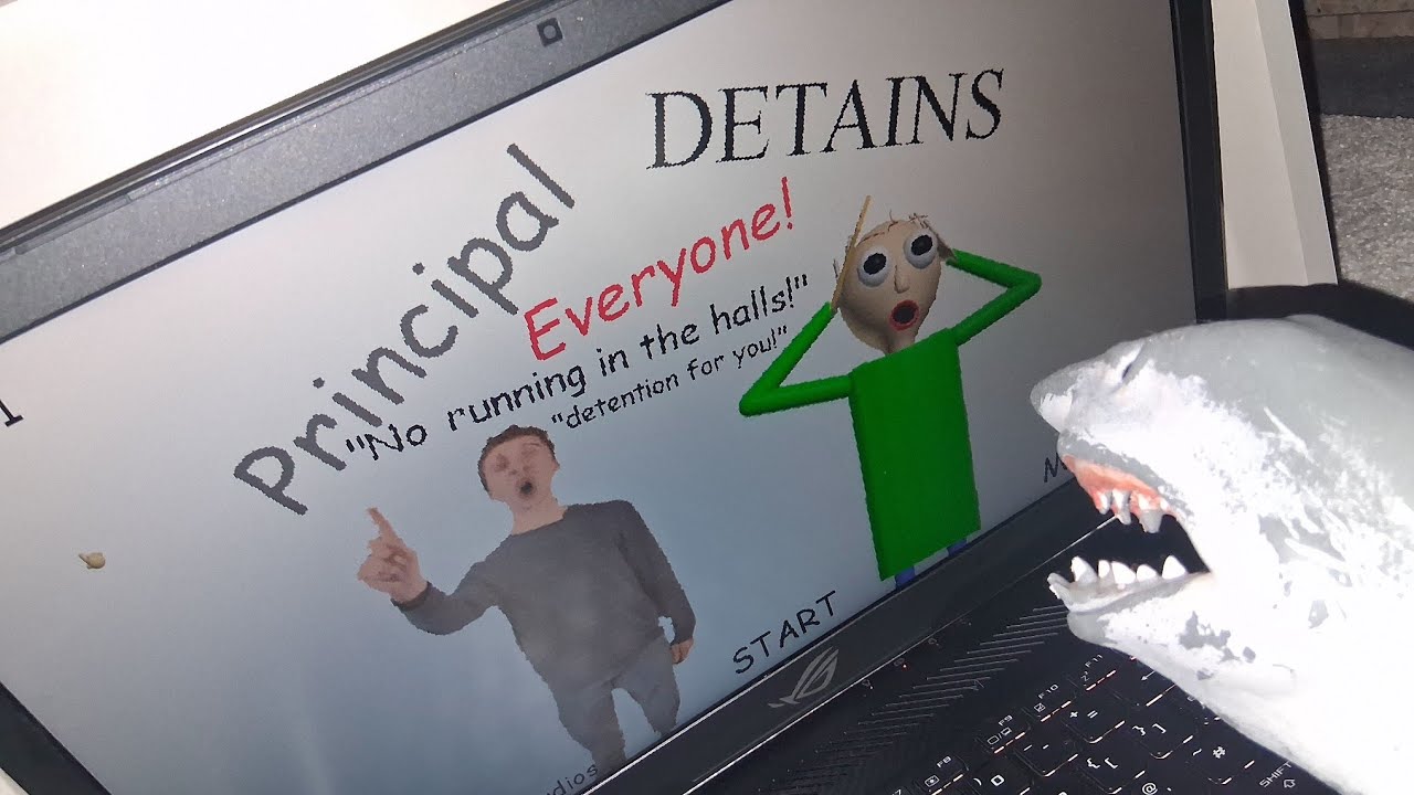 SGB Movie: Shark Puppet Plays Principal Detains Everyone!