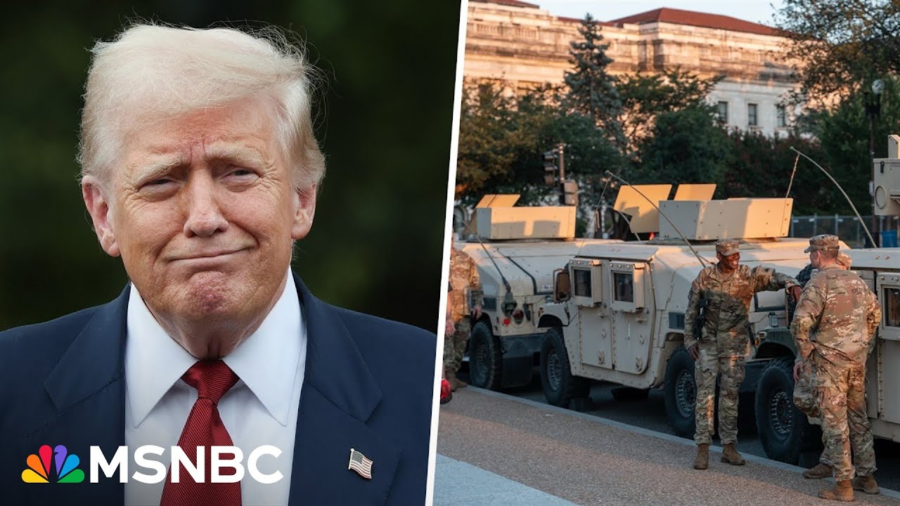 'A distraction': National Guard hits the streets of the Capitol - YouTube