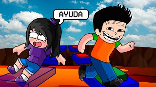 OBBY PARA 2 JUGADORES MOMENTOS DIVERTIDOS EN ROBLOX 😂 HAGO EQUIPO CON ADRI SF PARA GANAR |JONDRES GC