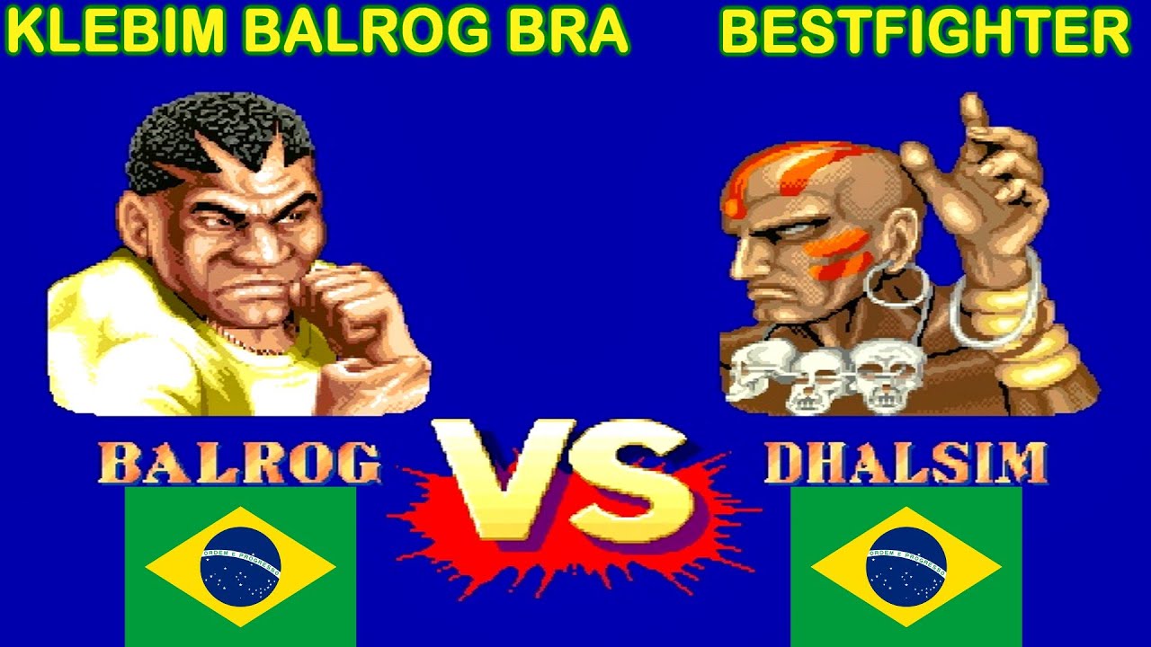 Street Fighter II': Champion Edition - KLEBIM BALROG BRA vs BESTFIGHTER FT5