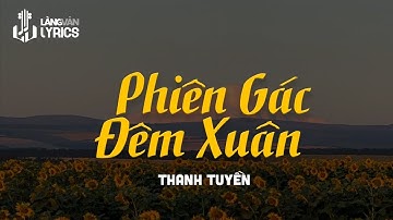 Phiên Gác Đêm Xuân | Thanh Tuyền | Official Chế Linh - Thanh Tuyền