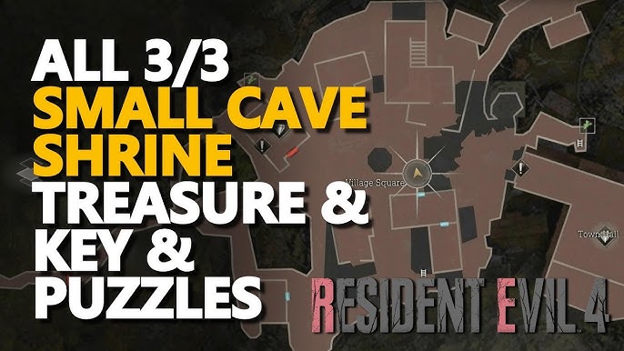 How to complete the Cave Shrines puzzles in Chapter 4 of Resident Evil 4  remake - Meristation