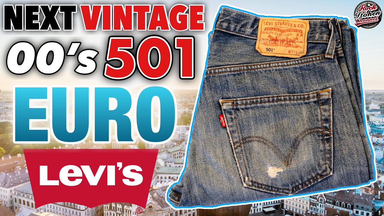 徹底解説】USA生まれヨーロッパ育ちEURO Levi's 501 を今買うべき